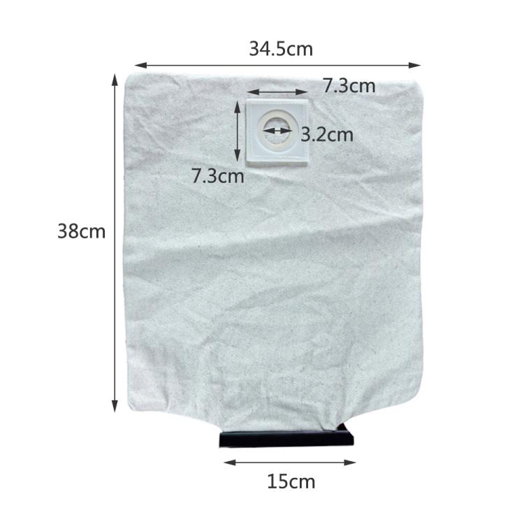 For Nilfisk VP100 / VP200 / VP300 Vacuum Cleaner Reusable Cloth Dust Bag – Durable Build, Easy to Use