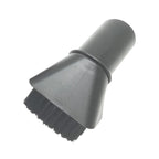 For Karcher / Miele / Bosch / Philips Vacuum Cleaner 32mm Soft Brush Nozzle 2.863-221.0, Black, White, Black+White, Black+White+3532 Adaptor – Durable Build, Easy to Use Black