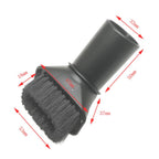 For Karcher / Miele / Bosch / Philips Vacuum Cleaner 32mm Soft Brush Nozzle 2.863-221.0, Black, White, Black+White, Black+White+3532 Adaptor – Durable Build, Easy to Use