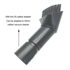 For Karcher / Miele / Bosch / Philips Vacuum Cleaner 32mm Soft Brush Nozzle 2.863-221.0, Black, White, Black+White, Black+White+3532 Adaptor – Durable Build, Easy to Use