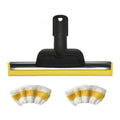 For Karcher SC2 / SC3 / SC4 / SC5 / CTK10 / CTK20 Steam Cleaner Glass Mirror Cleaning Nozzle Wiper Accessories 2.863-025.0, 1 Scraper+2 Covers, 1 Scraper+2 Covers+4 Brushes, Single Scraper 1 Scraper+2 Covers