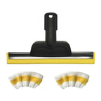 For Karcher SC2 / SC3 / SC4 / SC5 / CTK10 / CTK20 Steam Cleaner Glass Mirror Cleaning Nozzle Wiper Accessories 2.863-025.0, 1 Scraper+2 Covers, 1 Scraper+2 Covers+4 Brushes, Single Scraper 1 Scraper+2 Covers