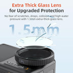 aMagisn Filter For DJI Action 5 Pro / 4 / 3, UV, CPL, ND8+16+32+64, ND8+16+32+CPL