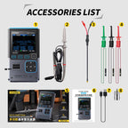 3 In 1 Oscilloscope Transistor Tester Signal Generator 10M Bandwidth Burn-In Proof, FNIRSI DSO-TC4 – TPU