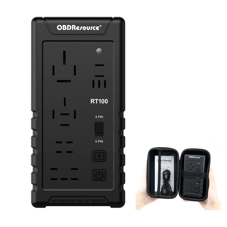 OBDResource 12V Automotive Relay Tester, RT100, RT100 With Storage Bag – Durable Build, Easy to Use RT100 With Storage Bag