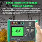 DUOYI Digital Ground Resistance Meter Tester, DY4100A, DY4100B