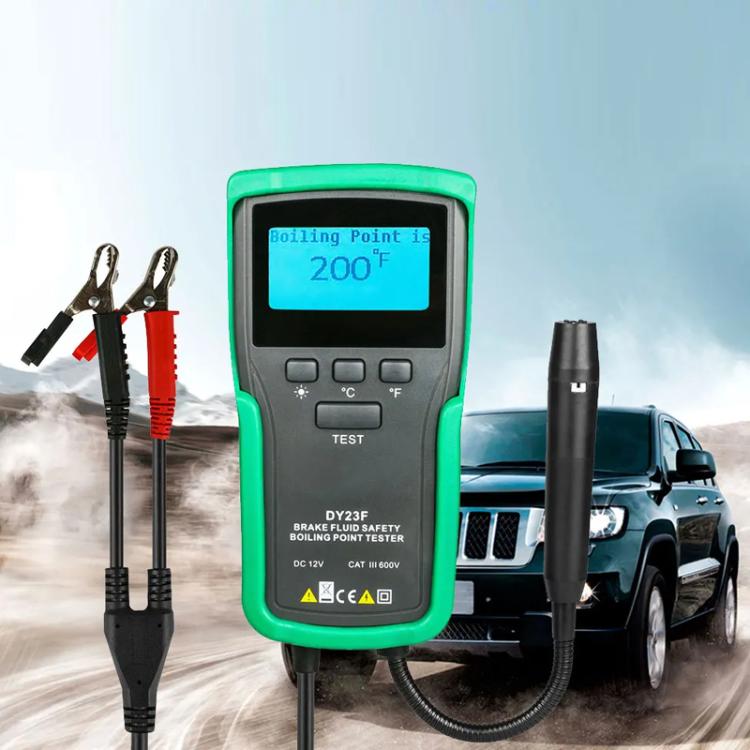 DUOYI Brake Fluid Boiling Point Tester Automotive Brake Diagnostic Tool – Shockproof, Leather