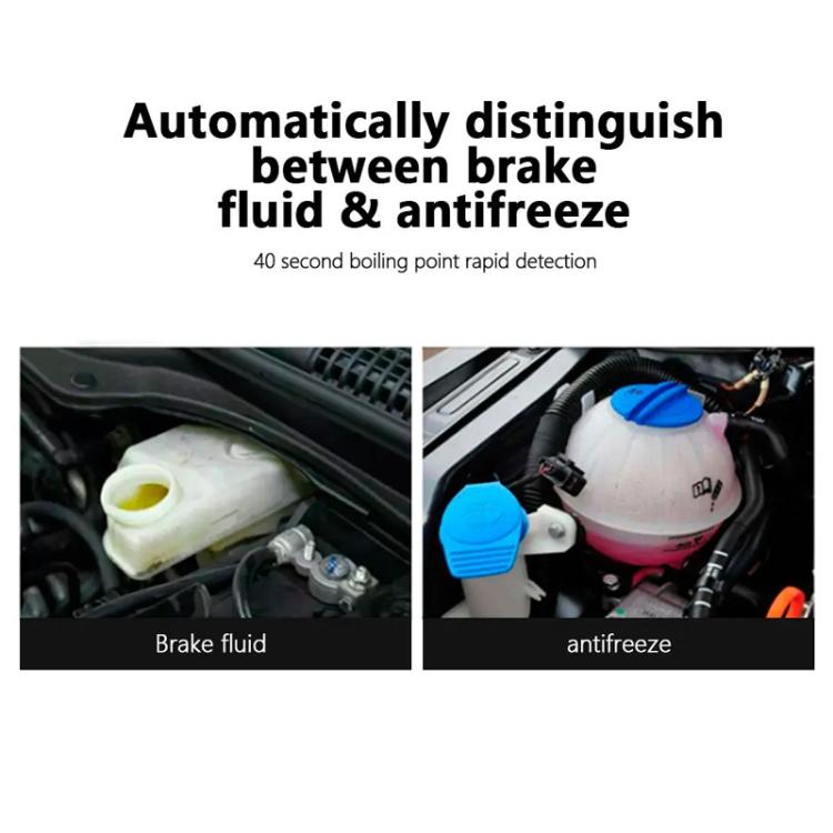 DUOYI Brake Fluid Boiling Point Tester Automotive Brake Diagnostic Tool – Shockproof, Leather