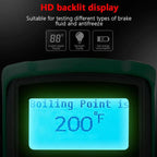 DUOYI Brake Fluid Boiling Point Tester Automotive Brake Diagnostic Tool – Shockproof, Leather