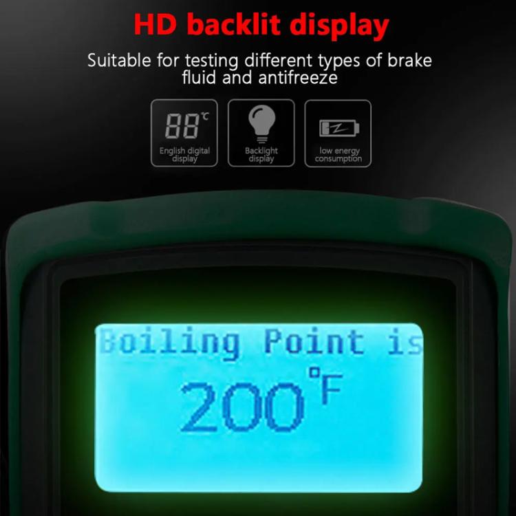 DUOYI Brake Fluid Boiling Point Tester Automotive Brake Diagnostic Tool – Shockproof, Leather