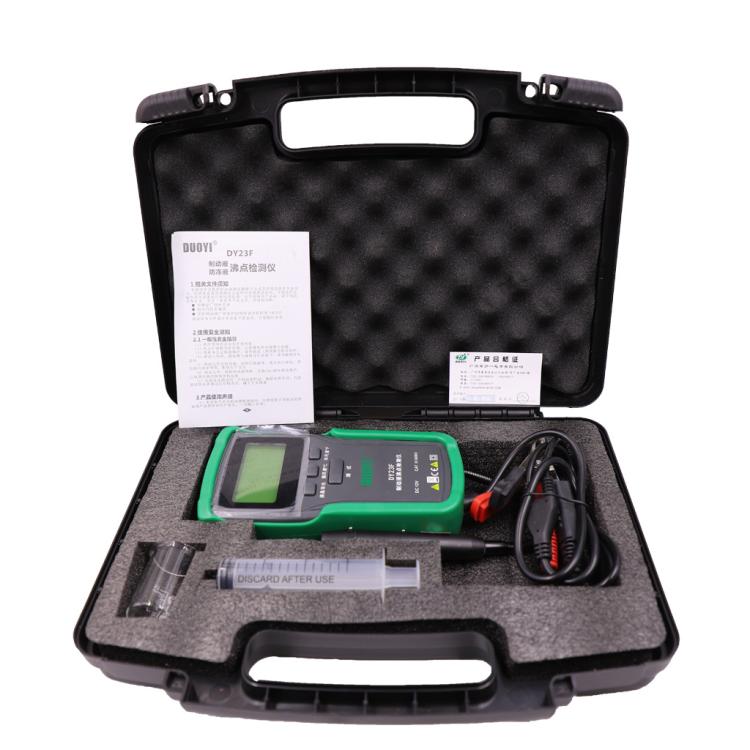 DUOYI Brake Fluid Boiling Point Tester Automotive Brake Diagnostic Tool – Shockproof, Leather