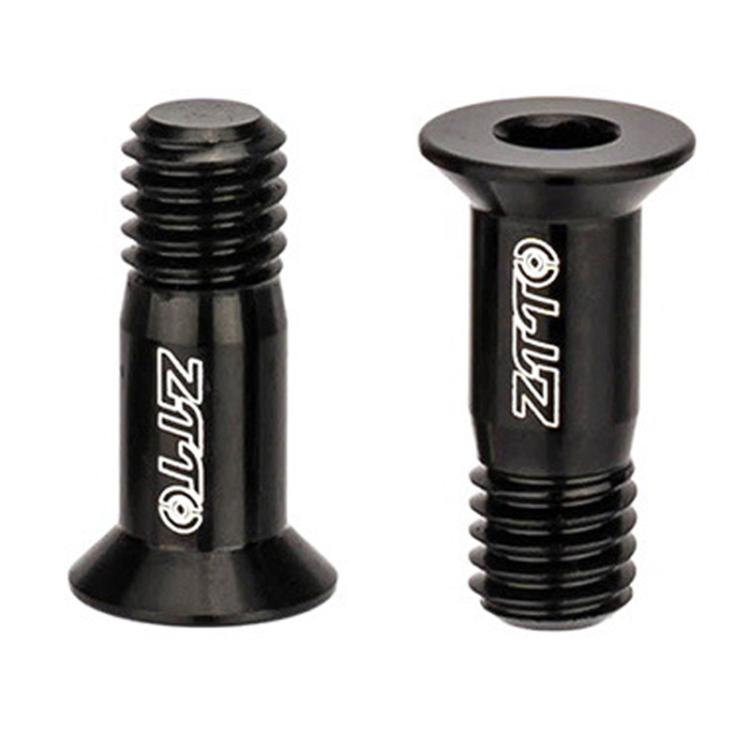 2pcs ZTTO Bicycle Rear Derailleur Sprocket Screws M5 Modified Road Mountain Derailleur Guide Wheel Black
