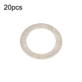 ZTTO Bicycle Pedal Stainless Steel Washer Mountain Bike Disc Protection Gasket, 20pcs 20pcs