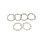 ZTTO Bicycle Pedal Stainless Steel Washer Mountain Bike Disc Protection Gasket, 20pcs