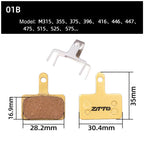 2pairs ZTTO Mountain Bike Full Metal Copper Base Lining Oil Disc Block Brake Pad, MJ-01B, MJ-01D, MJ-01E, MJ-01F, MJ-02A, MJ-02B, MJ-02D, MJ-02F, MJ-03F, MJ-04B, MJ-05B, MJ-05C, MJ-07B, MJ-07C, MJ-07C With Hole, MJ-08A, MJ-08B, MJ-11A, MJ-11C, MJ-11D  ...