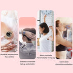 Bluetooth Calling AI Voice Assistant Life Waterproof Sports Smartwatch, Black Silicone Strap, Gold Pink Silicone Strap, Silver Gray Silicone Strap, Gold Rough Steel Strap+Pink Silicone Strap, Silver Rough Steel Strap+Gray Silicone Strap...