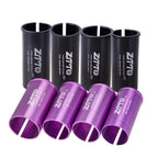 2pcs ZTTO Bicycle Seat Post Conversion Sleeve Reducer Cover, 28.6-31.8mm 014, 30.9-36mm 015, 31.6-33.9mm 016, 22.2-25.4mm 017, 33.9-34.9mm 018, 25.4-28.6mm 002