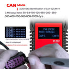 WOYO Handheld CAN/LIN/PWM Digital Communication Circuit Tester – Durable Build, Easy to Use
