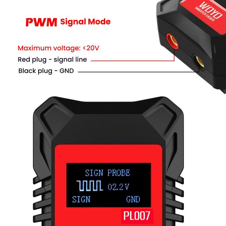 WOYO Handheld CAN/LIN/PWM Digital Communication Circuit Tester – Durable Build, Easy to Use