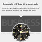 Business Casual Watches Diamond Case Luminous Waterproof Quartz Watch,...