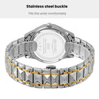 Business Casual Watches Diamond Case Luminous Waterproof Quartz Watch,...