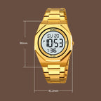 SKMEI 2479 Men Business Casual Multi-Function Chronograph Electronic Watch