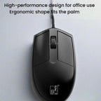 Chasing Leopard 316 1.5m Office Home Wired USB Optical Computer Mouse, 316 – Durable Build, Easy to Use