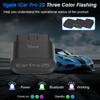 Vgate 3m bps Bluetooth Wireless Wake-up Diagnostic Instrument, Bluetooth 5.3
