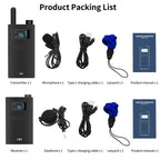 2.4G Wireless Office Conference Tour Guide Explainer One-Way One-To-Many Explainer Microphone, YWI22 Transmitter, YWI22 Receiver