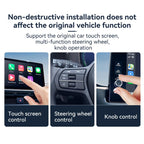 Car Wired Dual-port CarPlay/Android 2 in 1 Converts To Wireless Box, CarPlay/Android 2 in 1