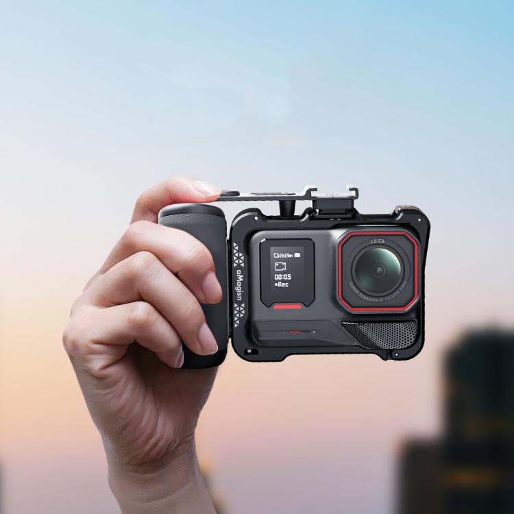 aMagisn Xplorer Grip Kit Street Vlogging Handle for DJI, Insta360, GoPro and Other Action Cameras, For Insta360, DJI Action, and GoPro For Insta360, DJI Action, and GoPro