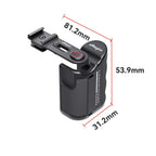aMagisn Xplorer Grip Kit Street Vlogging Handle for DJI, Insta360, GoPro and Other Action Cameras, For Insta360, DJI Action, and GoPro