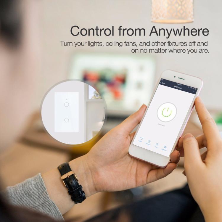 Model 120 US Gauge Graffiti Smart WIFI Single Fire Switch, 1-Gang White, 2-Gang White, 1-Gang Black, 2-Gang Black, 1-Gang Gold, 2-Gang Gold – Durable Build, Easy to Use