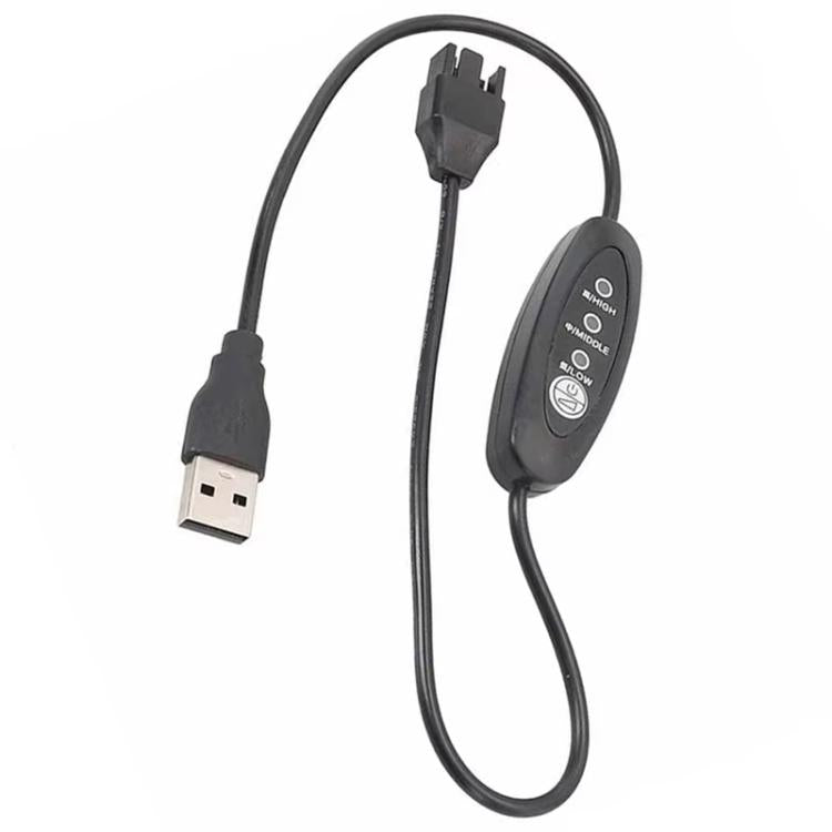 USB To Small 4 Pin Booster Cable Adjustable Speed USB To 12V Case Fan Cable, 50cm, 98cm – Durable Build, Easy to Use
