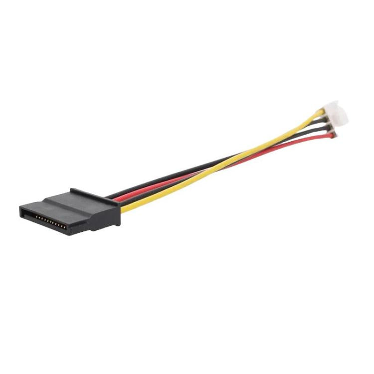 DVR Power Cable 4P To SATA 15P HDD Cable, 4P To SATA 15P – Durable Build, Easy to Use