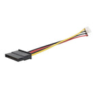 DVR Power Cable 4P To SATA 15P HDD Cable, 4P To SATA 15P – Durable Build, Easy to Use