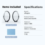 For Insta360 X5 Camera aMagisn Lens Guard Protector Detachable Anti-Scratch Glass Cover, Standard Edition – Anti-Scratch
