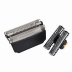 For Braun 5 / 8000 51S / 51B Series Wf2s / 5760 / 530 / 550 Replacement Foil Head+Blade, Foil Head+Blade – Durable Build, Easy to Use Foil Head+Blade Black