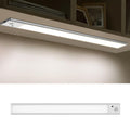 Rechargeable Motion Sensor Light Bar Cabinet Wardrobe Lamp With Remote Control, 20cm Silver, 40cm Silver, 60cm Silver, 80cm Silver, 20cm Black, 40cm Black, 60cm Black, 80cm Black 20cm Silver