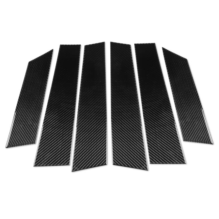 For 2022-2025 BYD Seal 6pcs /Set B-Pillar Stickers – Durable Build, Easy to Use Black
