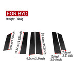 For 2022-2025 BYD Seal 6pcs /Set B-Pillar Stickers – Durable Build, Easy to Use