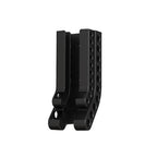 Wall-Mounted Battery Organizer Holds 10 AA & 10 AAA Batteries Space-Saving Battery Storage Rack Black