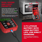 HABOTEST HT628B Multi-Field EMF Meter Rechargeable Electromagnetic Radiation Tester, HT628B – Waterproof, Magnetic