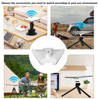 For Starlink Mini S2027 Equipment Bracket Fixed Base, White, Black – Durable Build, Easy to Use