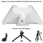 For Starlink Mini S2027 Equipment Bracket Fixed Base, White, Black – Durable Build, Easy to Use
