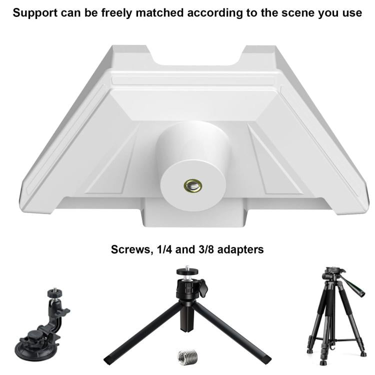 For Starlink Mini S2027 Equipment Bracket Fixed Base, White, Black – Durable Build, Easy to Use
