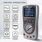 Oscilloscope Multimeter 200Msps Sampling Rate 40MHz Oscilloscope + Multimeter 2 In 1, ET827 – Durable Build, Easy to Use