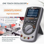 Oscilloscope Multimeter 200Msps Sampling Rate 40MHz Oscilloscope + Multimeter 2 In 1, ET827 – Durable Build, Easy to Use