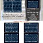 Oscilloscope Multimeter 200Msps Sampling Rate 40MHz Oscilloscope + Multimeter 2 In 1, ET827 – Durable Build, Easy to Use