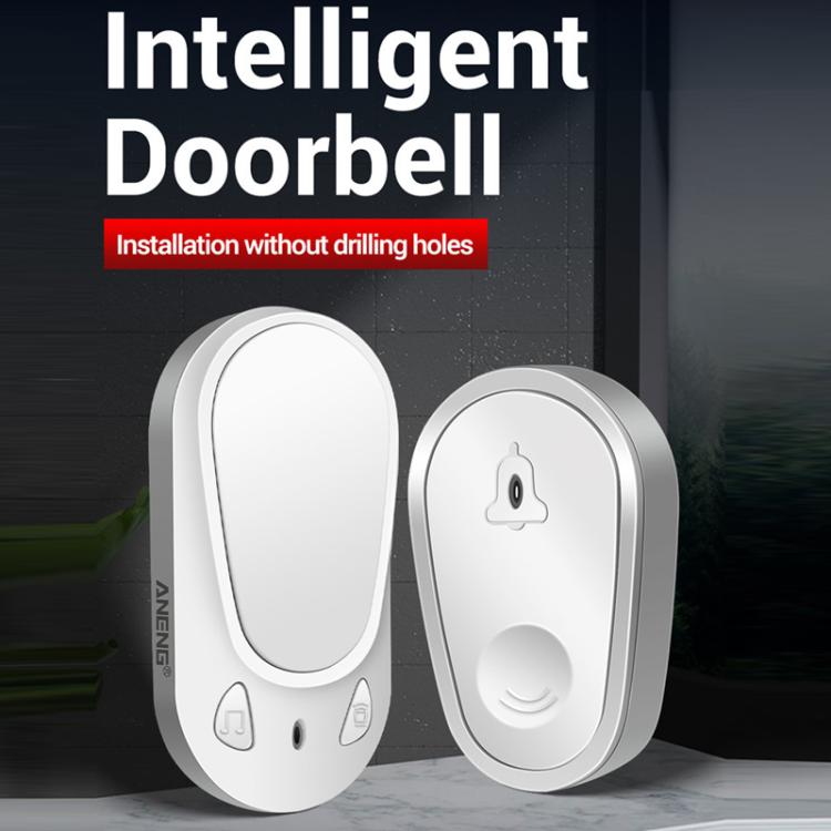 ANENG Home Intelligent Electronic Remote Control Waterproof Wireless Doorbell, One Press One Ring, One Press Two Rings, Two Presses One Ring